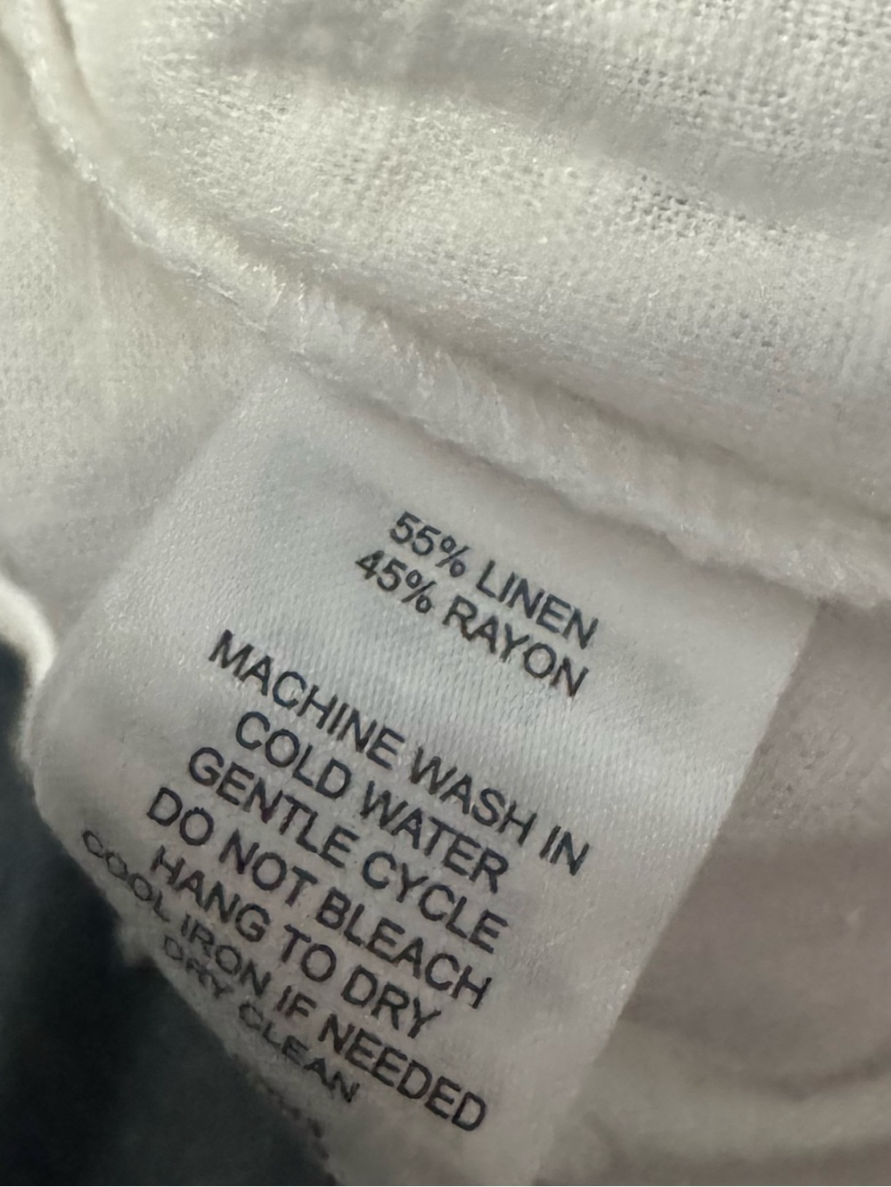 House of Harlow 1960 White Linen-Blend Top - Picture 4 of 4